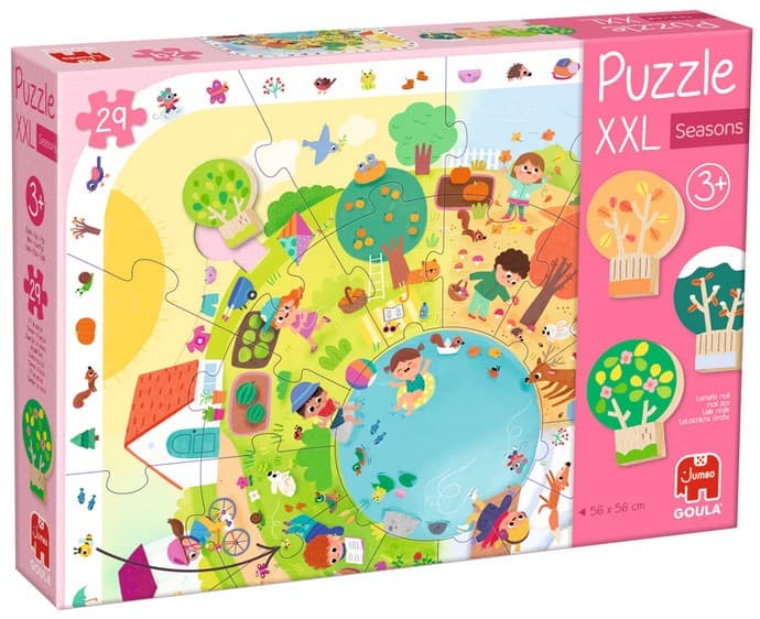 GOULA - XXL-Puzzle Jahreszeiten