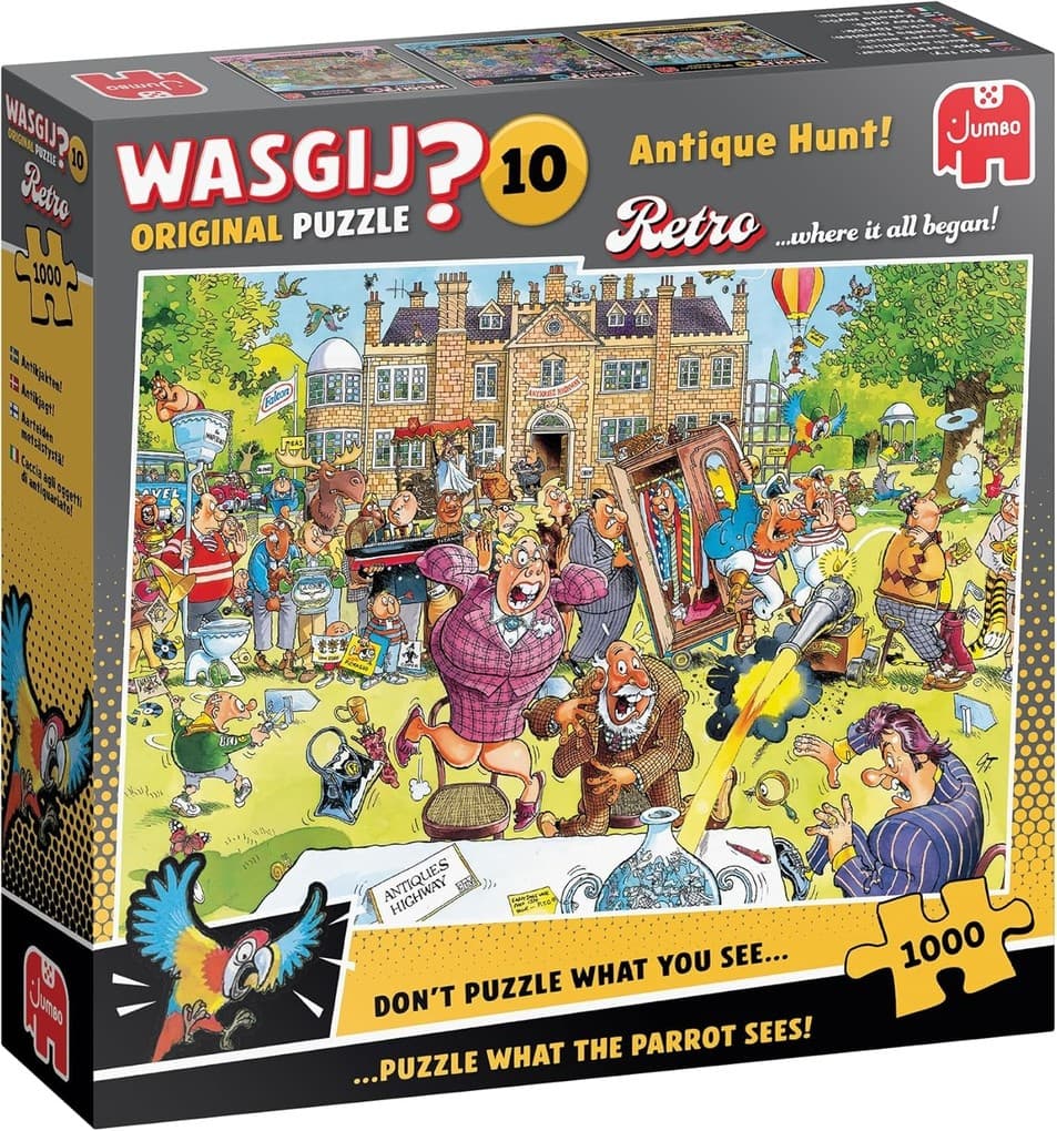 Wasgij Retro Original 10 - Antiquitätenjagd - Puzzle 1000 Teile