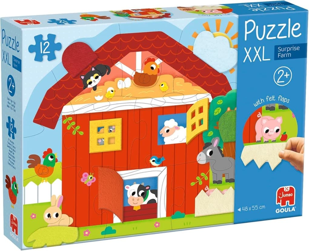 GOULA - XXL-Puzzle Überraschungsbauernhof