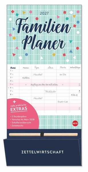 Familienplaner plus Tasche 2027