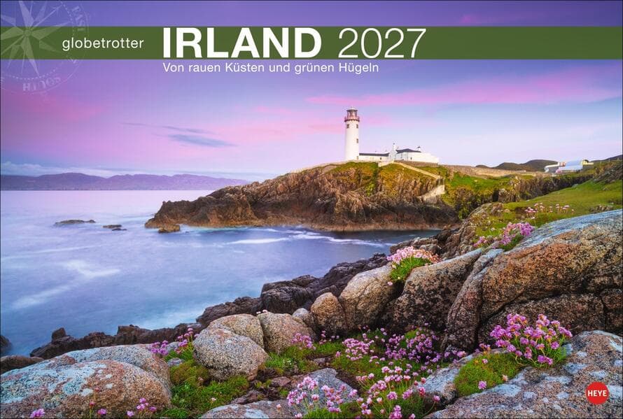 Irland Globetrotter Kalender 2027 - Von rauen Küsten und grünen Hügeln