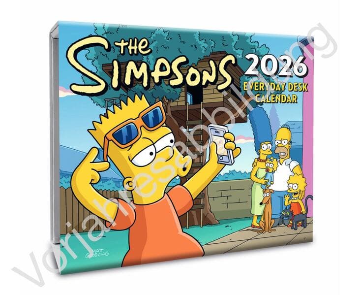 The Simpsons Tagesabreißkalender 2027