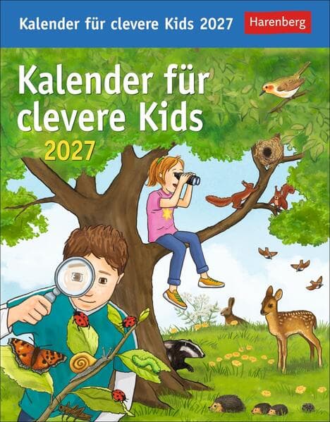 Kalender für clevere Kids Tagesabreißkalender 2027