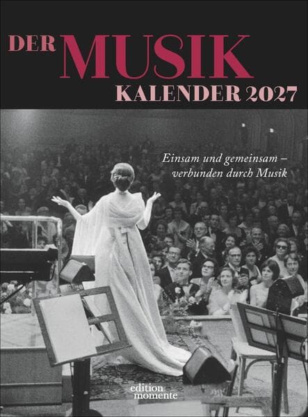 Der Musik Kalender Wochenkalender 2027