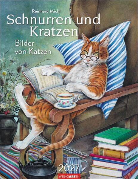 Schnurren und Kratzen - Bilder von Katzen Kalender 2027