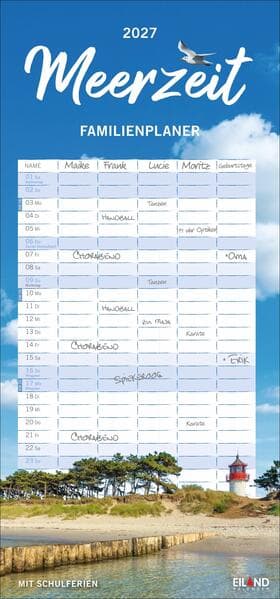 Meerzeit Familienplaner 2027
