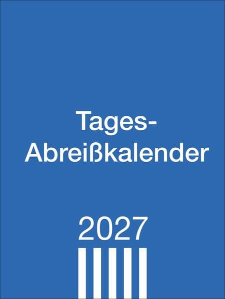Tagesabreißkalender klein 2027