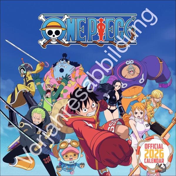 One Piece Broschurkalender 2027