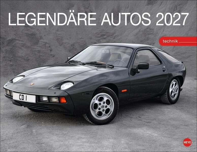 Legendäre Autos Posterkalender 2027