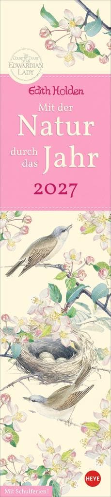 Edith Holden: Mit der Natur durchs Jahr Kalender 2027