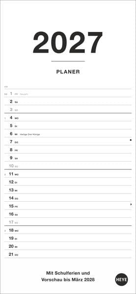 Black&White Planer 2027