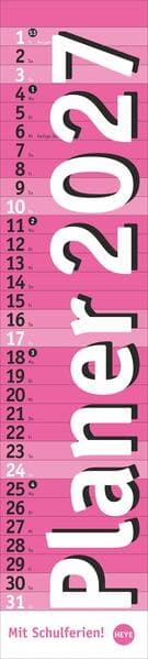 Langplaner, pink 2027