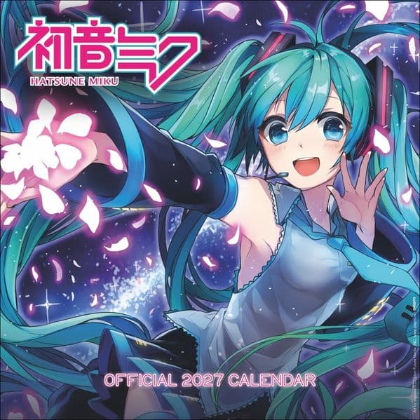 Hatsune Miku Broschurkalender 2027