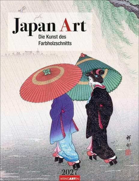 Japan Art Kalender 2027 - Die Kunst des Farbholzsschnitts