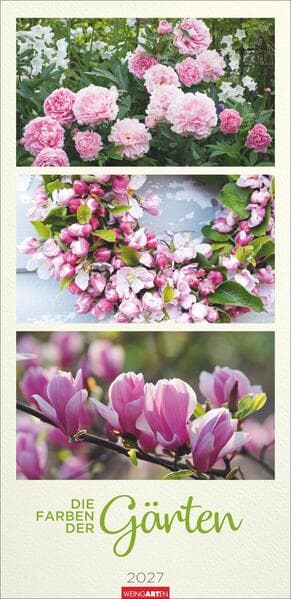 Die Farben der Gärten Kalender 2027