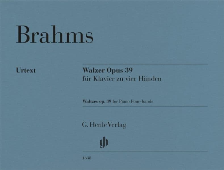 Brahms, Johannes - Walzer op. 39