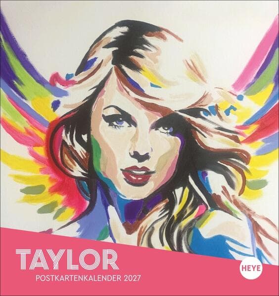 Taylor Postkartenkalender 2027
