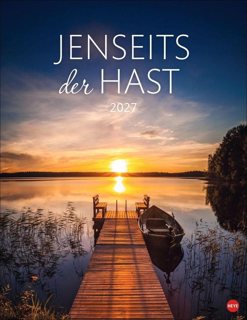 Jenseits der Hast Posterkalender 2027
