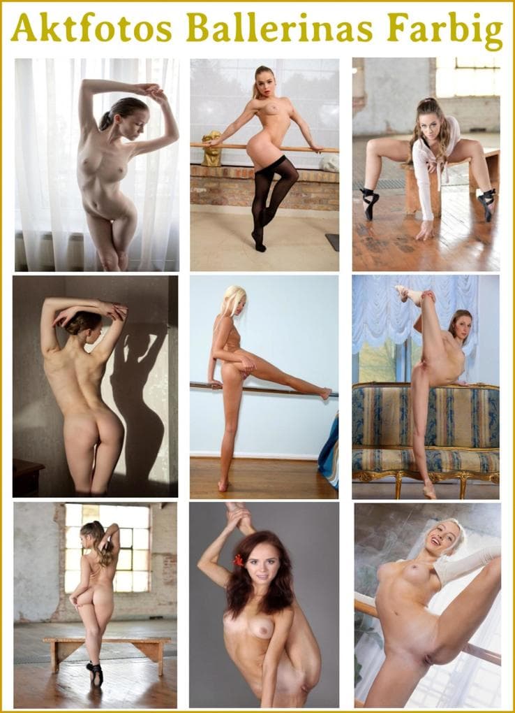 Aktfotos Ballerinas Farbig.