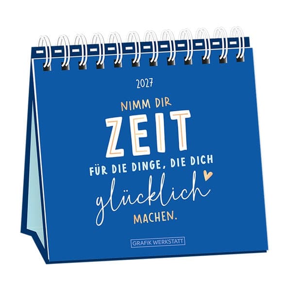 Tischkalender 2027 Nimm dir Zeit