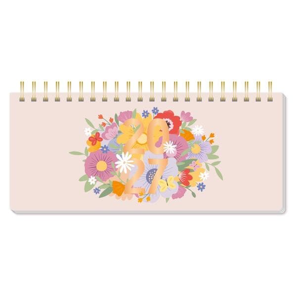 Wochenplaner 2027 Blumenmomente (mit Kalendarium)