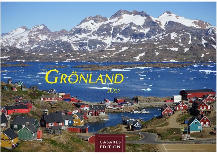 Grönland Kalender 2027 - Wandkalender | Fotokalender Nordeuropa 35x50cm Grosses Format - . mit beeindruckenden Naturaufnahmen, Perfekt für Natur- und Reisebegeisterte