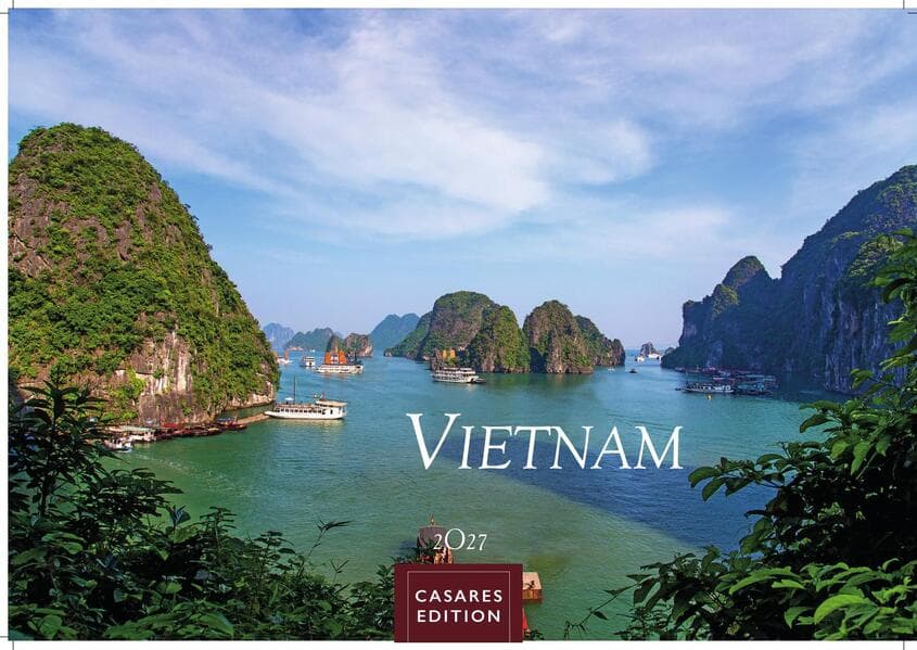 Vietnam Kalender 2027 - Wandkalender | Fotokalender Asien 35x50cm Grosses Format - Fotos von Vietnams beeindruckenden Landschaften und traditionellem Leben, perfekt für Vietnam-Liebhaber