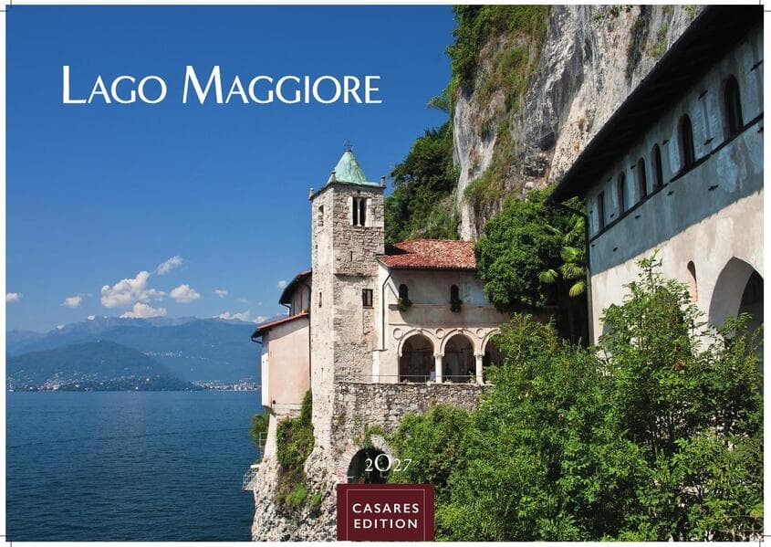 Lago Maggiore Kalender 2027 - Wandkalender | Fotokalender Italien 35x50cm - . mit 12 traumhaften Motiven
