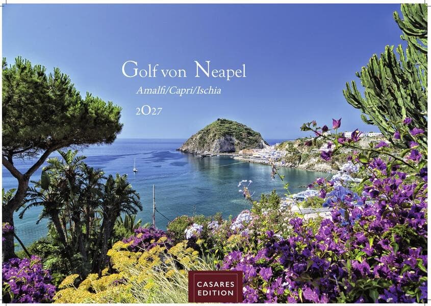 Golf von Neapel Kalender 2027 - Wandkalender | Fotokalender Italien 35x50 cm - . mit Capri, Ischia & Amalfi Küste