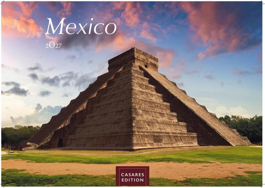 Mexico Kalender 2027 - Wandkalender | Fotokalender Nordamerika 35x50cm - Farbenprächtige Motive von Land & Kultur, stimmungsvolle Wanddeko für Zuhause oder Büro