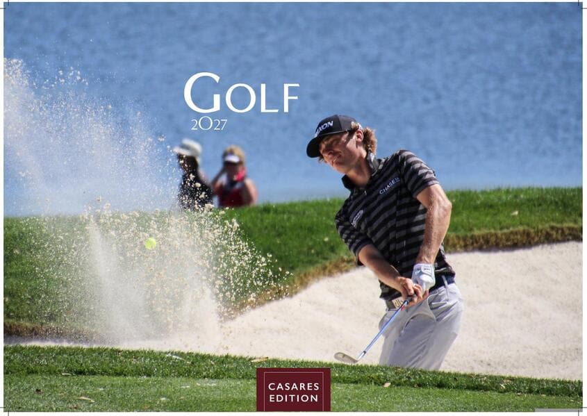 Golf Kalender 2027 - Wandkalender | Fotokalender | Golfkalender Kalender für Golfliebhaber, Sportkalender 35x50cm