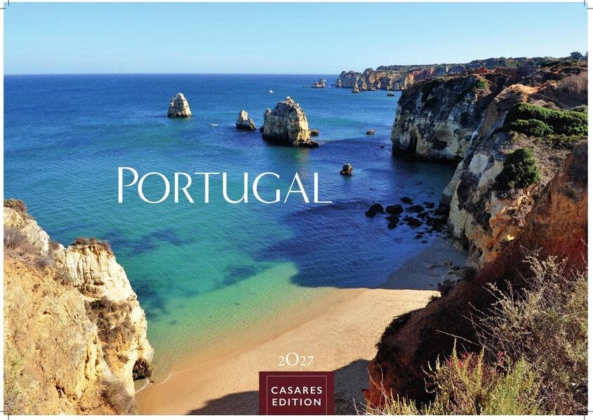Portugal Kalender 2027 - Wandkalender | Fotokalender Portugal 35x50cm - . mit wunderschönen Portugal-Fotografien, ideal für Fans, Reisende und Portugal-Liebhaber