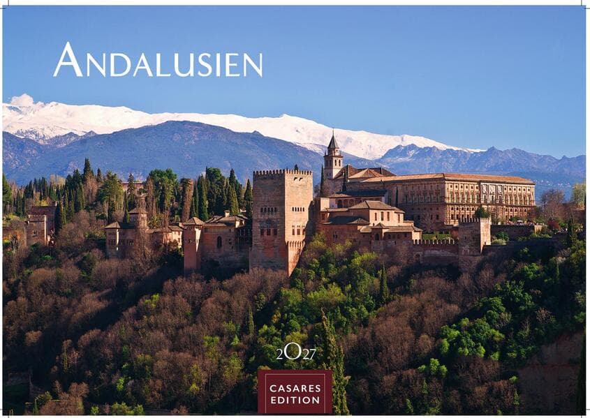 Andalusien Kalender 2027 - Wandkalender | Fotokalender Spanien 35x50 cm - . mit den Highlights dieser faszinierenden Region