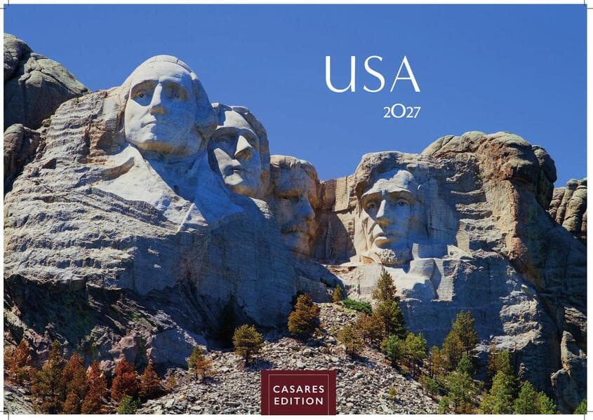 USA Kalender 2027 - Wandkalender | Fotokalender Nordamerika 24x35cm - Atemberaubende Bilder aus den Vereinigten Staaten, ideal als Wanddeko und Geschenkidee