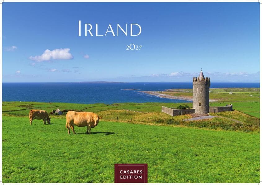 Irland Kalender 2027 - Wandkalender | Fotokalender 24x35cm - . Irish Charme | Perfekt für Fans & Reiseliebhaber