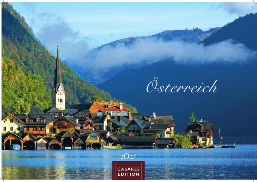 Österreich Kalender 2027 - Wandkalender | Fotokalender | Österreich Kalender | Alpenkalender | Alpenländer 35x50cm Grosses Format - Atemberaubende Landschaften