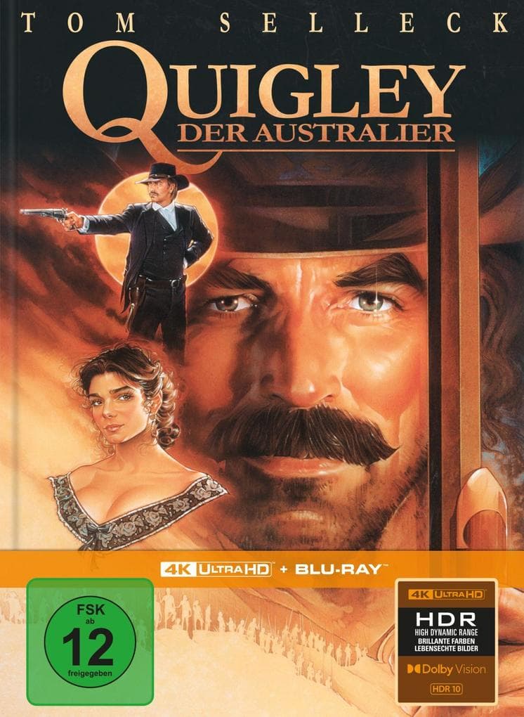 Quigley der Australier - Limitiertes Mediabook (4K Ultra HD + Blu-ray)