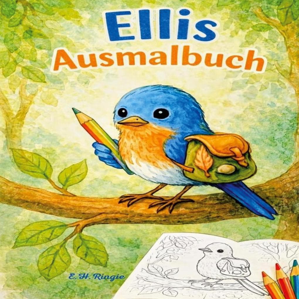 Ellis erstes Ausmalbuch