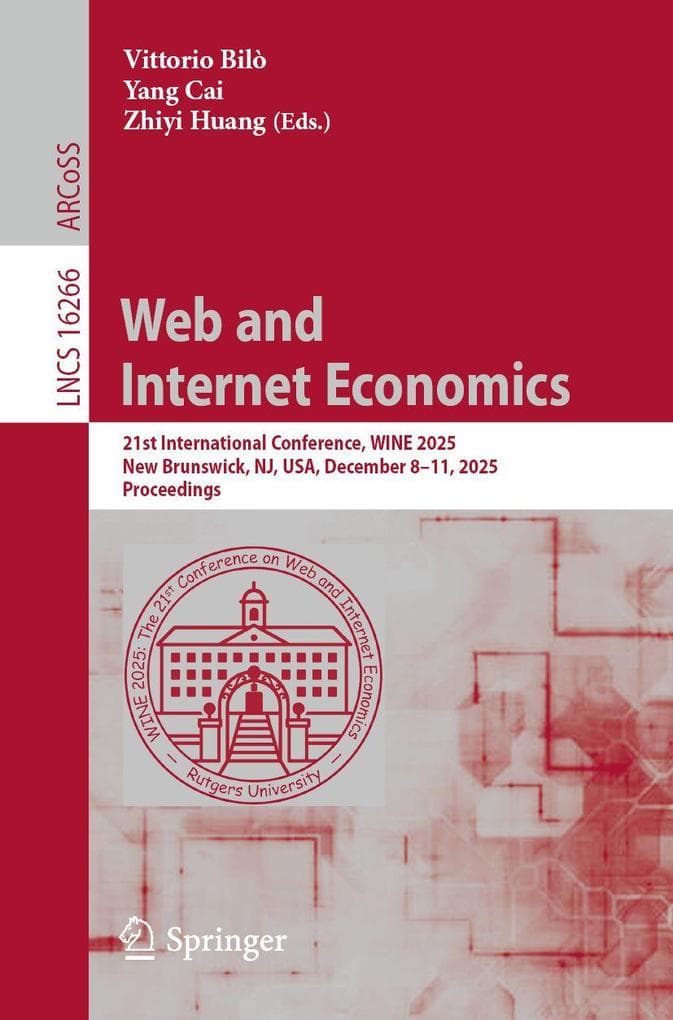 Web and Internet Economics