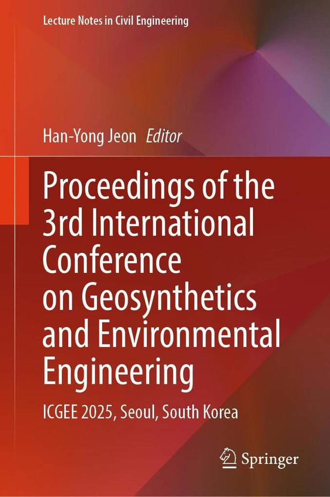 Proceedings of the 3rd International Conference on Geosynthetics and Environmental Engineering