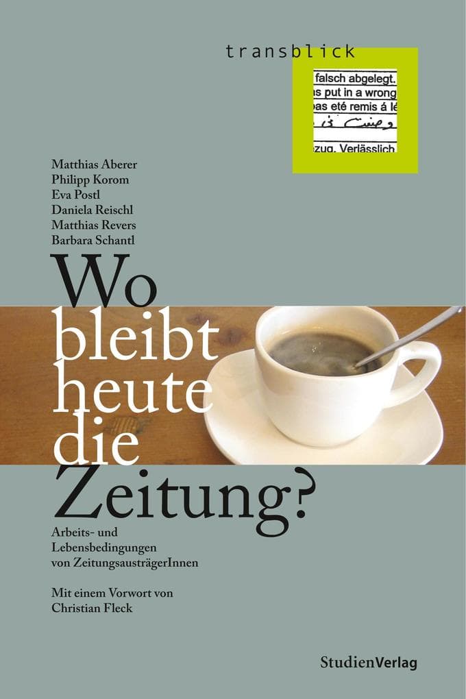 Wo bleibt heute die Zeitung?