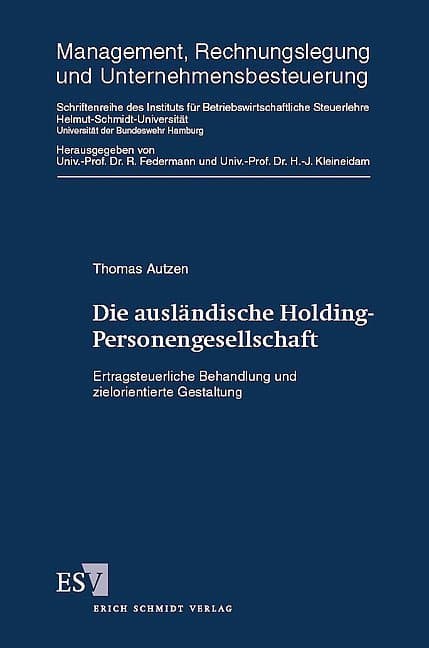 Die ausländische Holding-Personengesellschaft