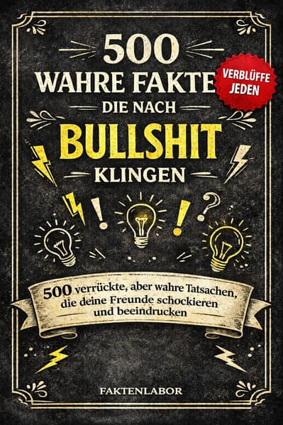 500 WAHRE FAKTEN, DIE NACH BULLSHIT KLINGEN