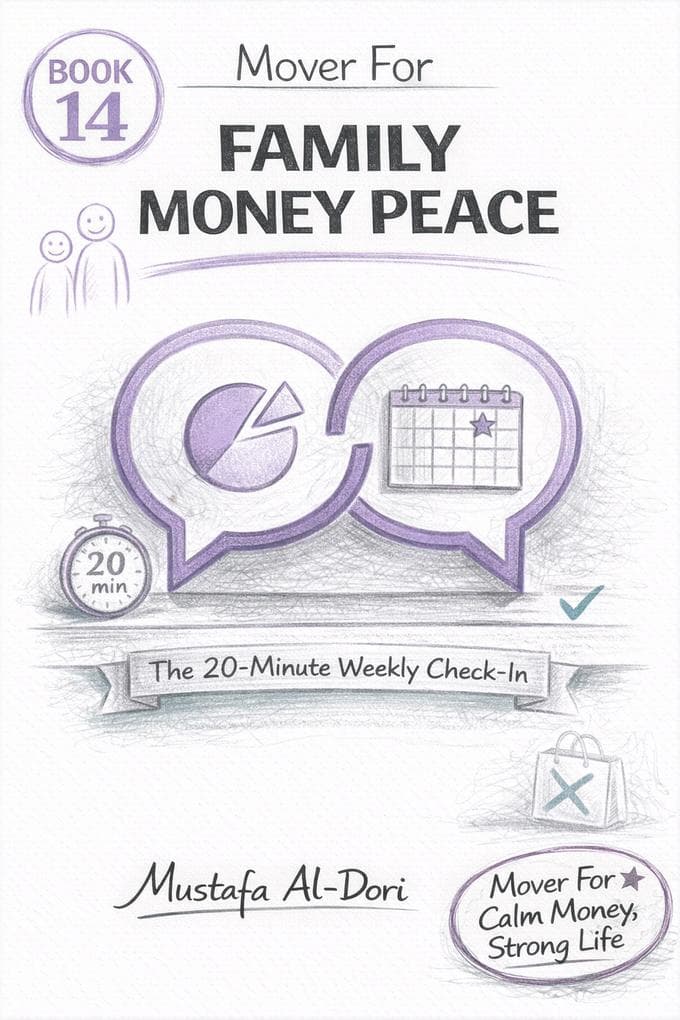 Mover For Family Money Peace: The 20-Minute Weekly Check-In (Mover For Calm Money, Strong Life: 40-Minute Short Reads (Simple Systems That Stick), #14)