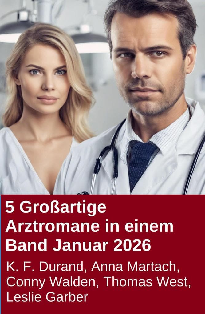 5 Großartige Arztromane in einem Band Januar 2026