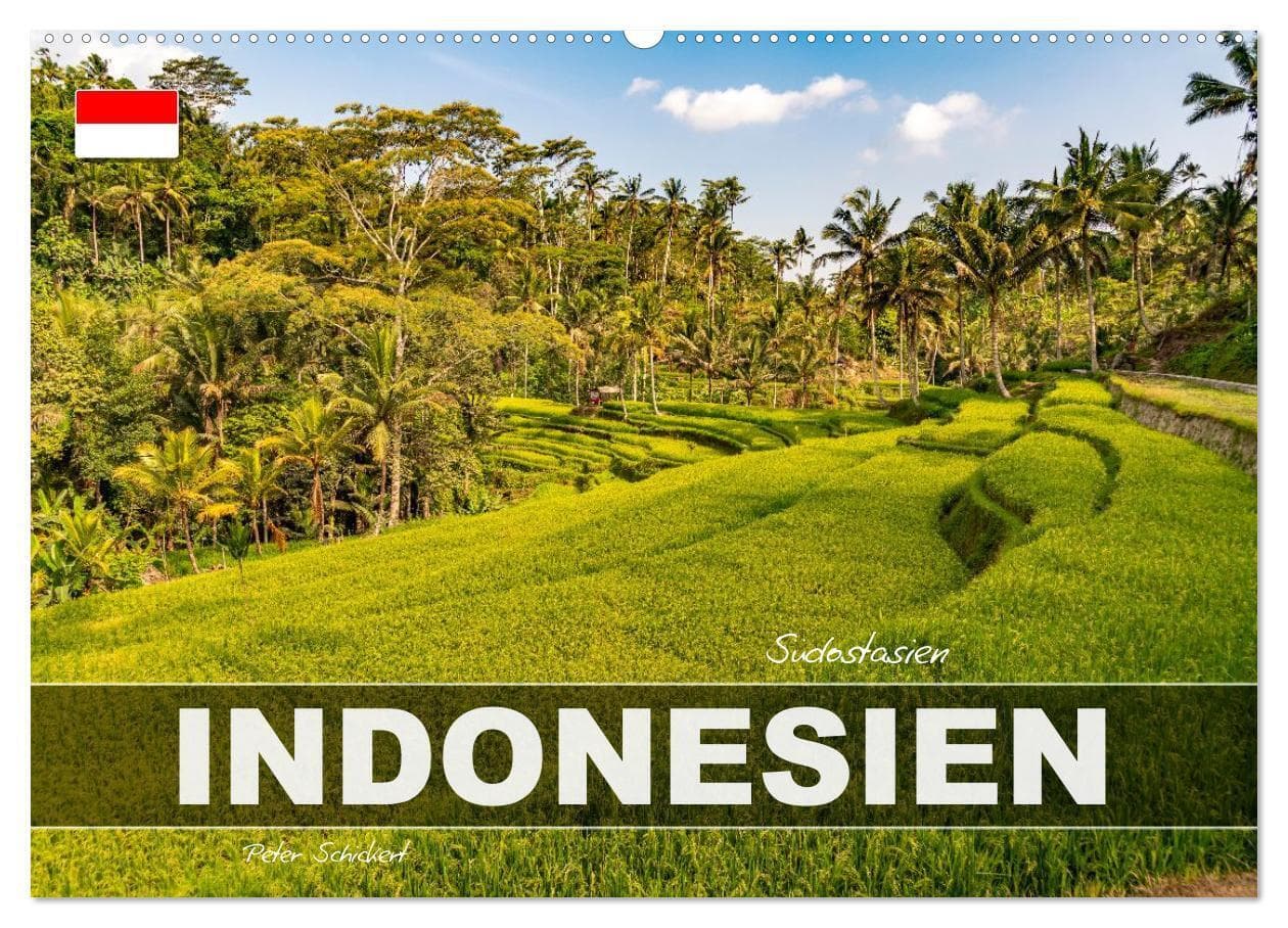Südostasien - Indonesien (Wandkalender 2027 DIN A2 quer), CALVENDO Monatskalender