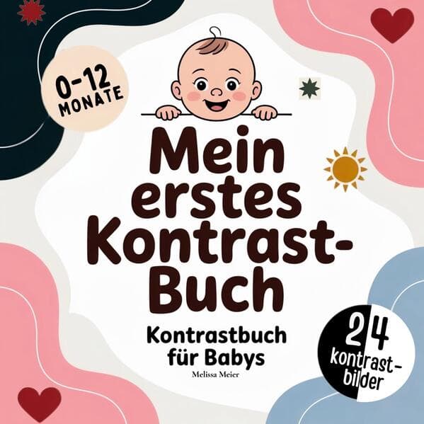 Kontrastbuch für Babys