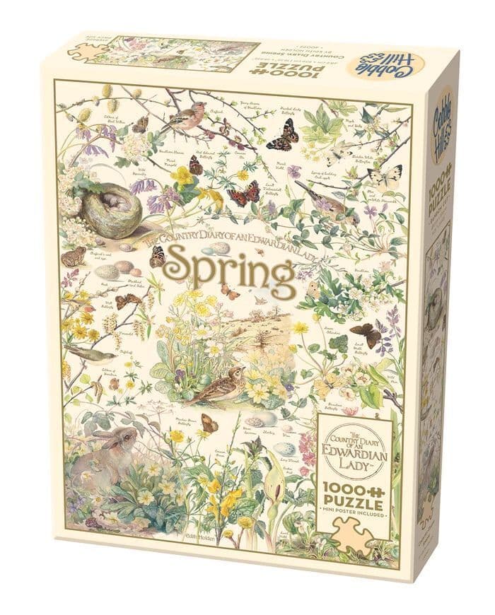 COBBLE HILL PUZZLES - Tagebuch: Frühlingszeit 1000 Teile