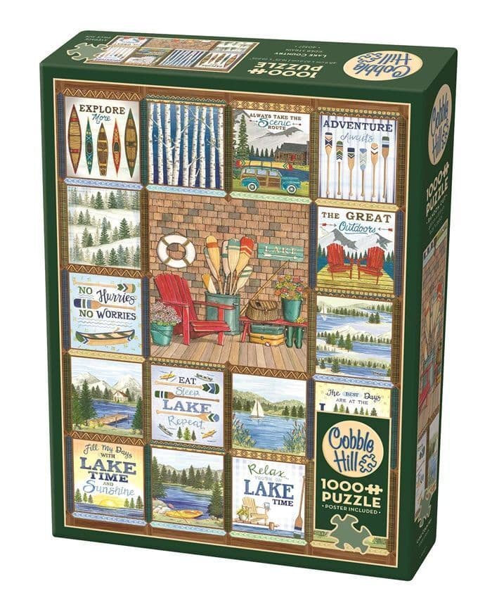 COBBLE HILL PUZZLES - Lake Country 1000 Teile