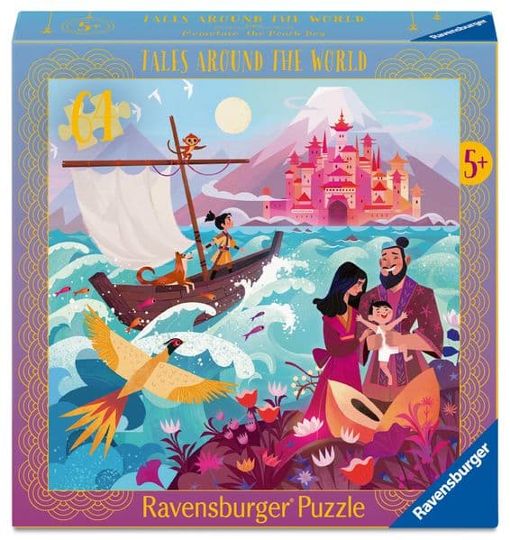 Kinderpuzzle 64 Teile - Japanisches Märchen